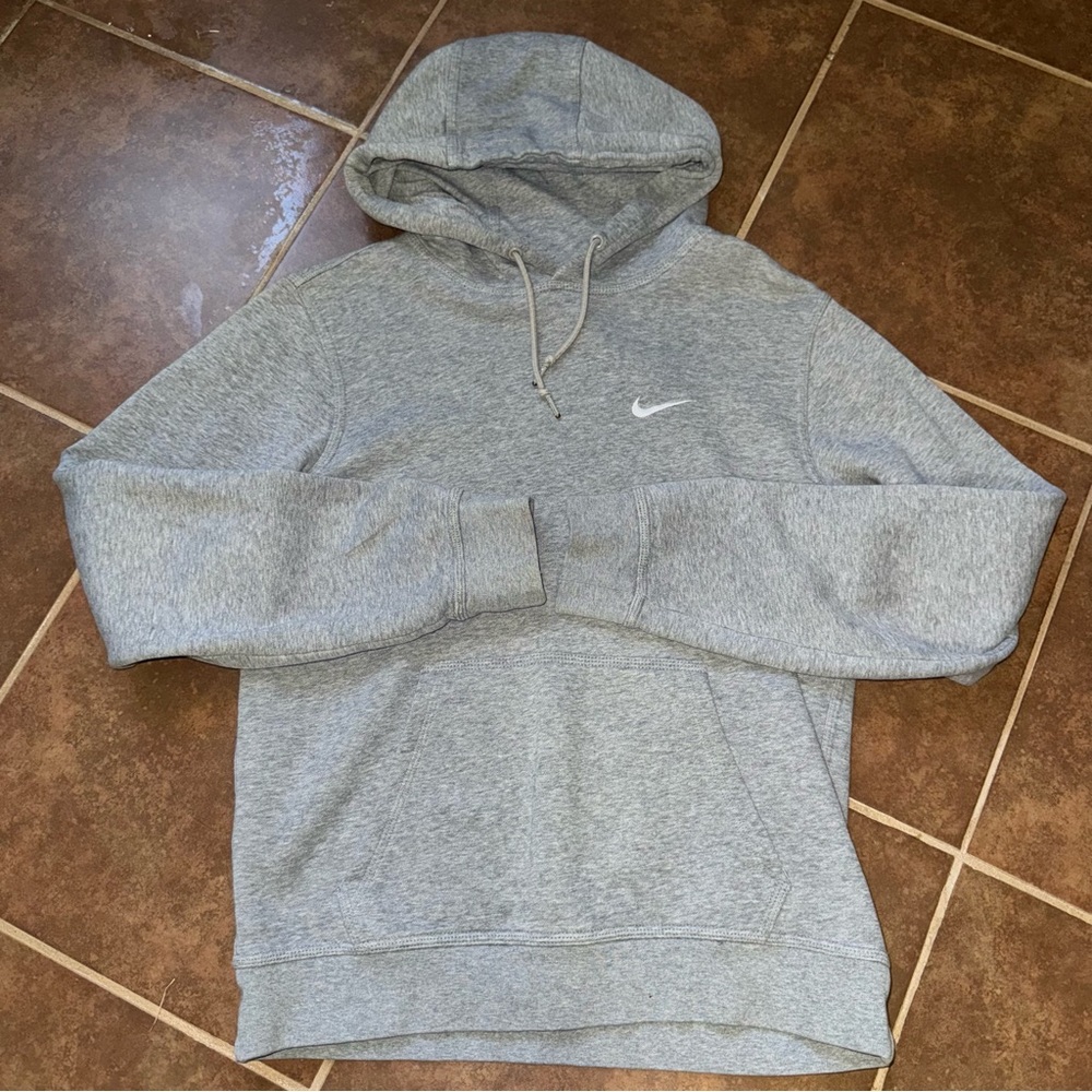 Nike Gray Hoodie Sweatshirt